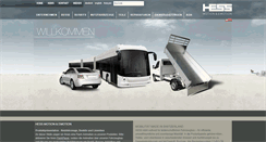 Desktop Screenshot of hess-ag.ch